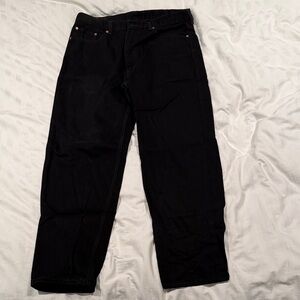 Classic Black Men's Levi 550 Jeans size 38x32
